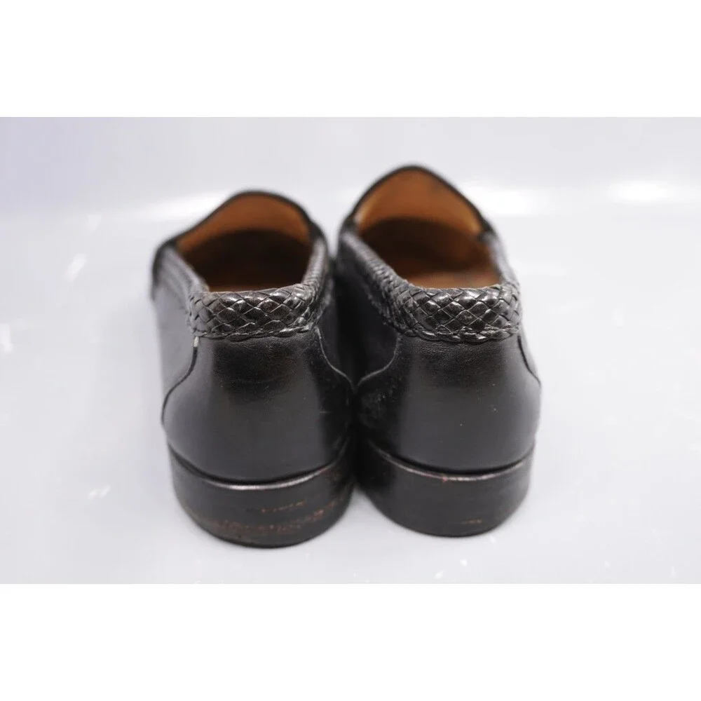 Allen Edmonds Maxfield Men's Size 10.5D Black Leather Tassel Dress Shoes USA
